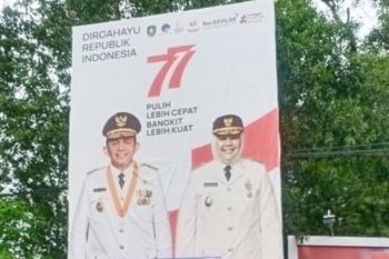 Tanjungpinang tertibkan 190 unit papan reklame ilegal