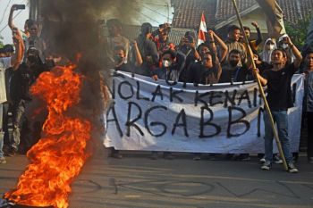 Unjuk Rasa Tolak Kenaikan Harga BBM