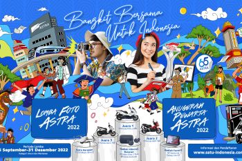 Lomba Foto Astra dan Anugerah Pewarta Astra 2022 bertema "Bangkit Bersama untuk Indonesia"