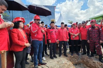 Sekjen DPP PDIP Hasto: Desain pembangunan Kantor PDIP Kolaka perhatikan generasi muda