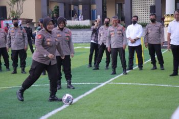 Wakapolda Lampung buka turnamen sepak bola mini