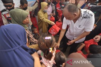 Mensos bantu Rp878 juta  untuk membangun lumbung siaga bencana di Sigi
