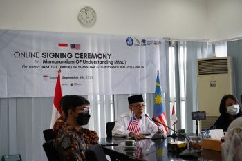 Itera dan Universitas Malaysia Perlis tandatangani MoU kerja sama