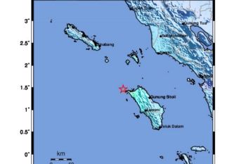 Gempa magnitudo 5,0 mengguncang barat daya Seluma Bengkulu