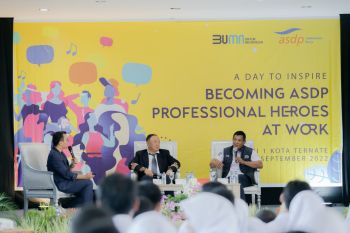PT ASDP gelar "A Day to Inspire: Becoming ASDP Professional Heroes at Work" di SMAN 1 Ternate