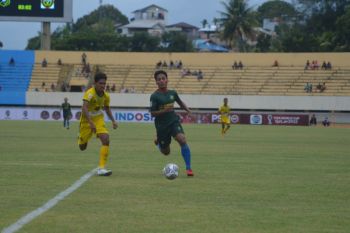 Persipal BU  paksa Persewar Waropen bermain imbang