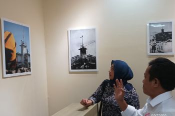 Kunjungan Ketua DWP KJRI Perth ke ANTARA Jatim