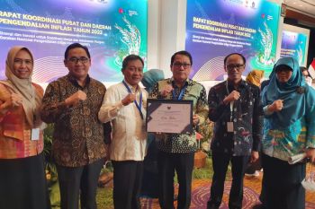 Kota Metro masuk tiga besar pengendalian inflasi se-Sumatera