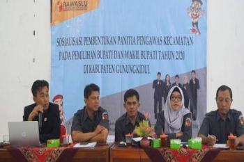 Terkait pencatutan nama, Bawaslu Gunungkidul terima tiga aduan masyarakat