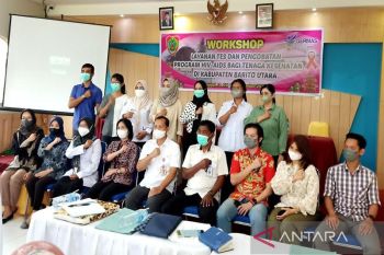 Tingkatkan SDM, Barut  workshop layanan pengobatan HIV tenaga kesehatan