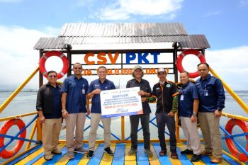 Pupuk Kaltim bantu perbaikan sarana KJA ke Kopnel BEM perluas manfaat CSV