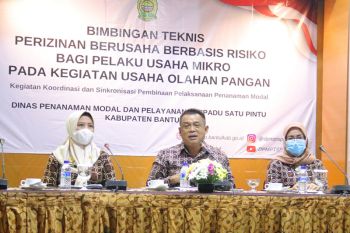 Bantul meningkatkan pengetahuan pengusaha mikro tentang perizinan usaha