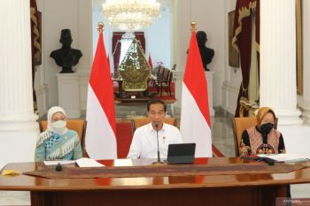 Presiden Jokowi tegaskan wacana cawapres bukan dari dirinya