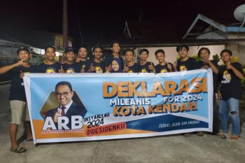 Relawan antusiasme sambut kesiapan Anies Baswedan sebagai Capres Pemilu 2024