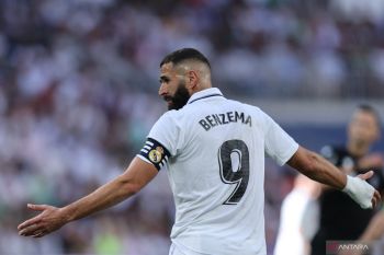 Liga Spanyol - Real Madrid pastikan Karim Benzema absen lawan Atletico Madrid