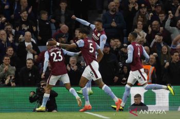 Aston Villa jaga asa ke Liga Champions usai hantam Tottenham 2-0