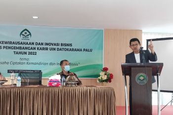 UIN Palu-Pemprov Sulteng  kembangkan kemampuan mahasiswa berwirausaha
