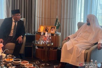 PBNU dan Menteri Urusan Islam Arab Saudi membahas upaya kerja sama atasi terorisme