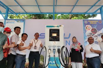 Satu lagi SPKLU diresmikan, kolaborasi PLN dan Pemprov NTB