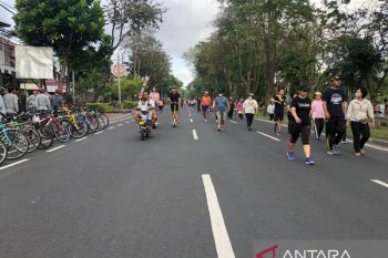 Warga Bali sambut "Car Free Day" setelah dua tahun tutup