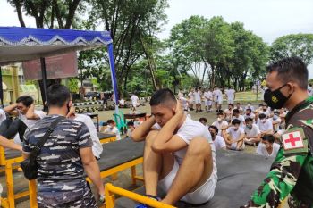Kemenkumham Sumsel gandeng Lanal Palembang gelar seleksi calon taruna Poltekip dan Poltekim