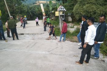 Pergerakan tanah di Bogor mengakibatkan 246 rumah terdampak