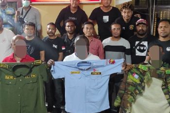 Tiga DPO makar Polres Sorong Kota ditangkap di Doyo Kabupaten Jayapura
