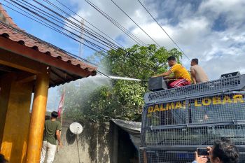 Rumah Wakil Bupati Lombok Barat di Sekotong terbakar
