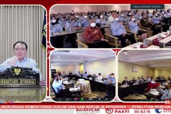 Kakanwil Kemenkumham Sumsel hadiri pembukaan penelitian RKBMN Tahun 2024
