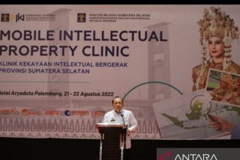 Kemenkumham Sumsel layani 1.231 permohonan pendaftaran hak cipta