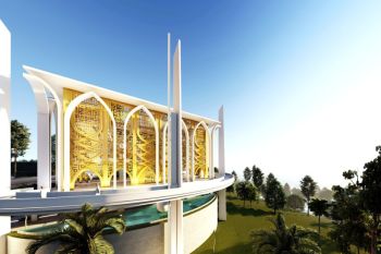 ASDP targetkan pembangunan Masjid Raya Bakauheni selesai pada Oktober 2022