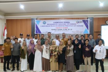 BNN Polewali Mandar luncurkan modul ketahanan diri mahasiswa antinarkoba di PT
