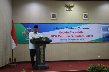 Gubernur : BPK berperan besar dalam penghargaan WTP Sumbar
