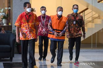 KPK tahan Hakim Agung MA Sudrajad Dimyati terkait dugaan suap