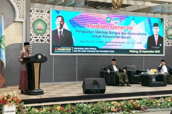Mahfud MD tegaskan dugaan korupsi Lukas Enembe murni kasus hukum