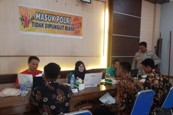 Polres Bima libatkan eksternal verifikasi pendaftar bagi calon tamtama