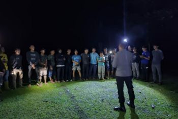 Seorang mahasiswa hilang di bukit