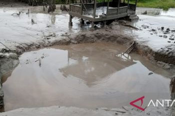 BPBD Ogan Ilir mendeteksi kandungan gas rawa di sumur bor Indralaya