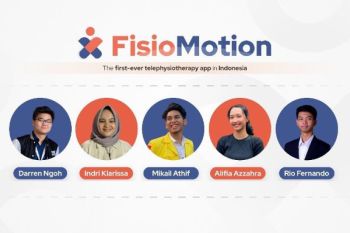 UI students build Indonesia's first telephysiotheraphy app FisioMotion