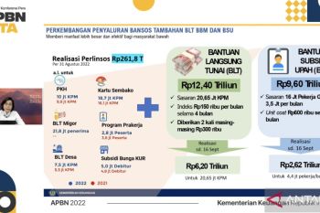 BLT BBM realization at Rp6.2 trillion: Finance Minister