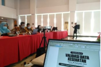 Dinas Kesehatan Sulbar lakukan pemeriksaan ulang data kesehatan