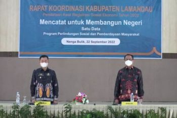 Lamandau dukung suksesnya Regsosek tahun 2022