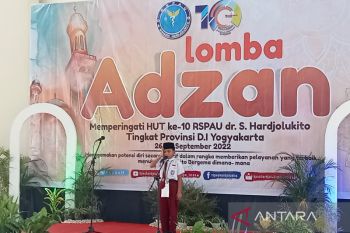 Kemenag: Lomba adzan tingkat DIY jadi ajang regenerasi muadzin