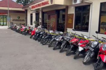 Operasi Jaran Candi, Polres Jepara ungkap 40 kasus curanmor