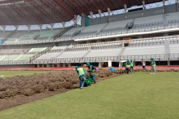 Komisi C pertanyakan rumput Stadion GBT