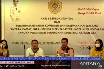 Pemkot: 13 kelurahan di Kota Kupang bebas kasus stunting