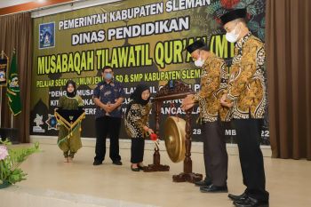 Perkuat karakter siswa, Sleman selenggarakan MTQ tingkat SD dan SMP