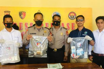Polres Majene Sulbar gagalkan peredaran 252,3 gram sabu-sabu