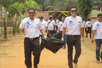 PT Berkat Sawit Sejati budayakan bersih dan pilah sampah