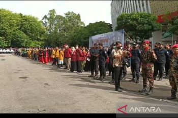 Panitia apel kesiapsiagaan Muktamar Muhammadiyah